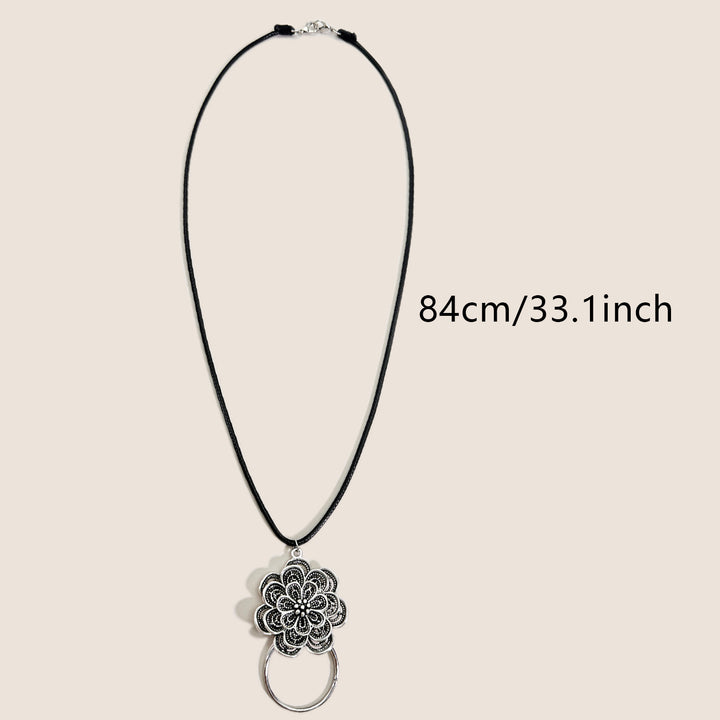 Floral Embellished Statement Necklace Bowlift