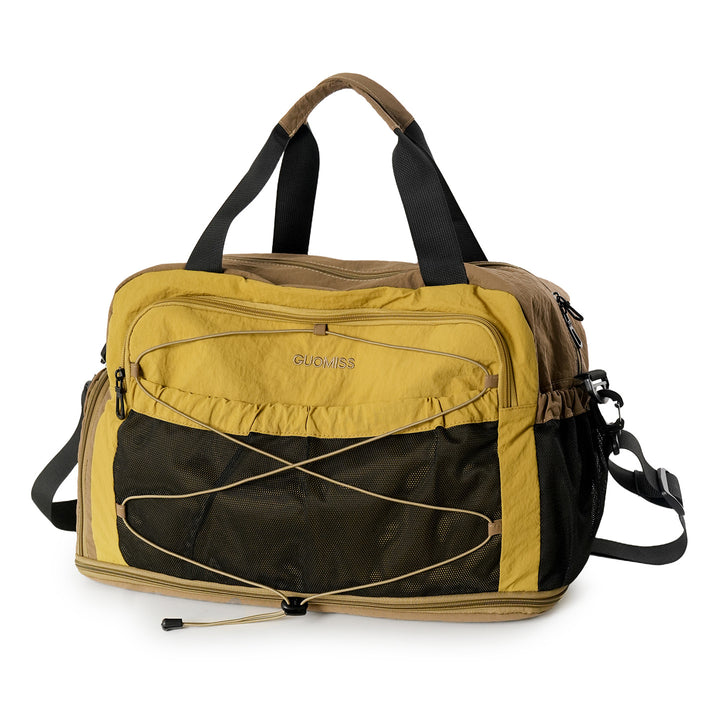 Versatile Travel Duffel with Mesh Pockets