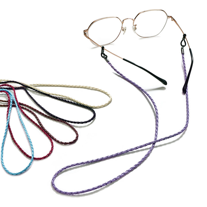 Woven Leather Eyewear Retainer Strap Bowlift