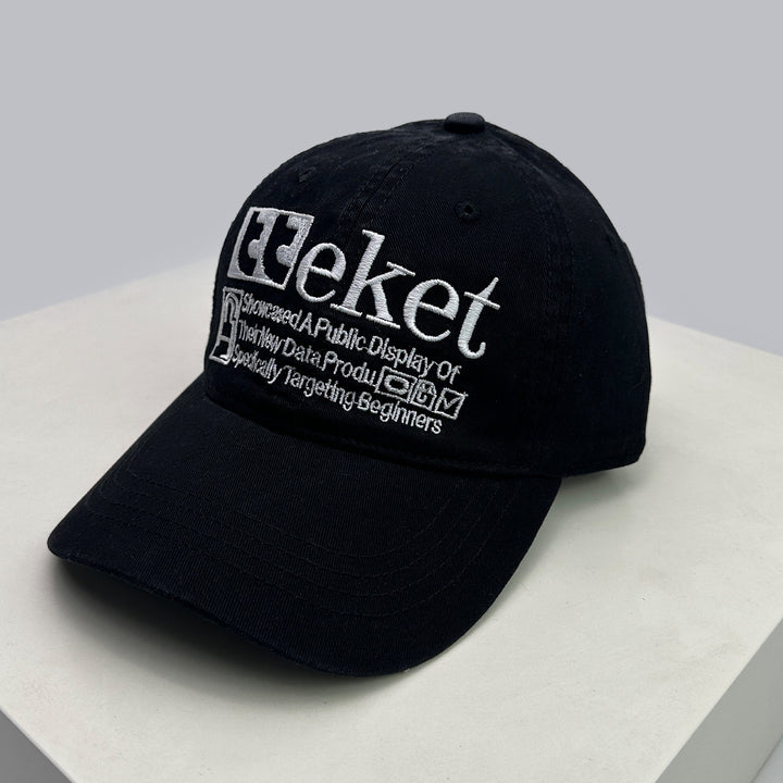 Men's Adjustable Statement Baseball Cap Bowlift