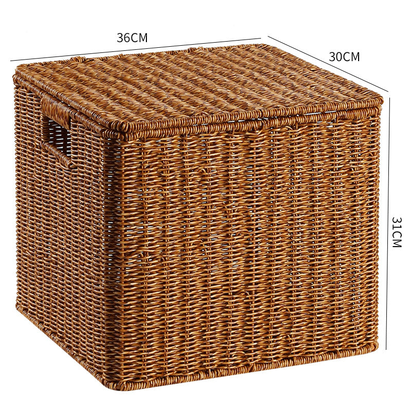 Handwoven Rectangular Storage Chest Bowlift