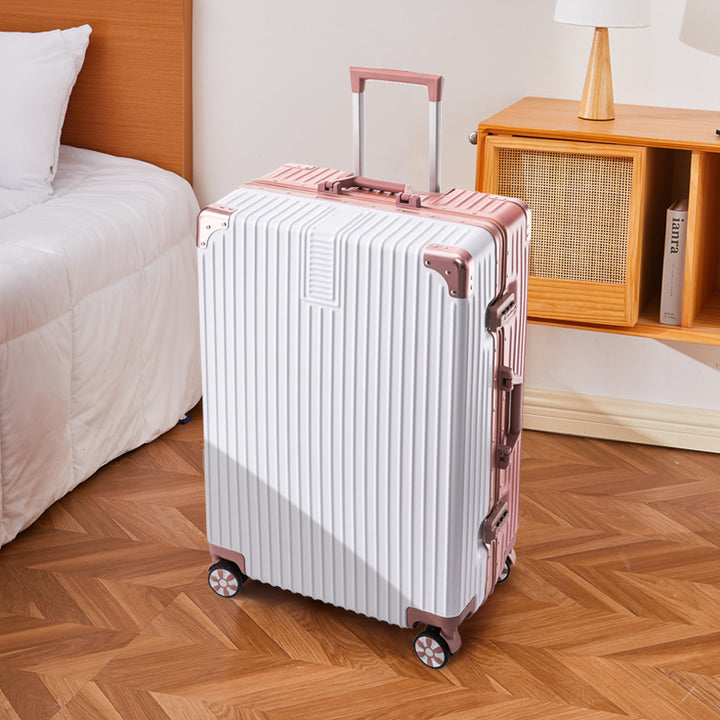Dual-Compartment Hard Shell Luggage Set Bowlift