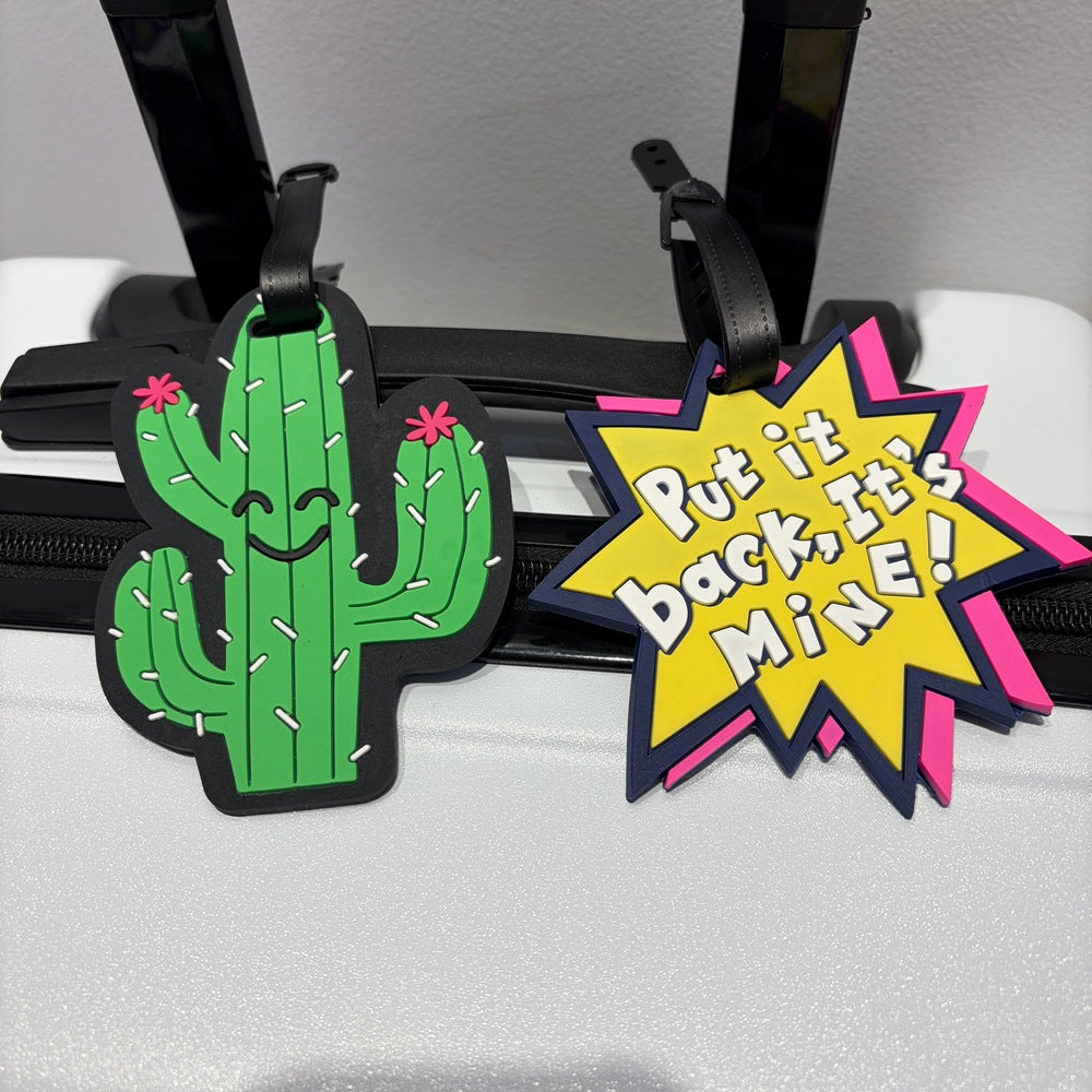 Planet-Themed Luggage Tag Bowlift