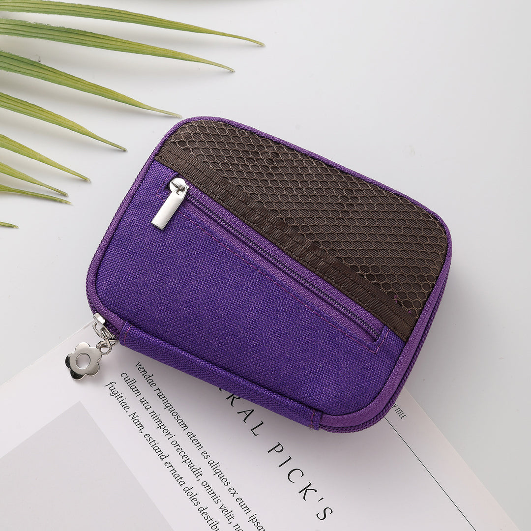Compact Zippered Accessory Case