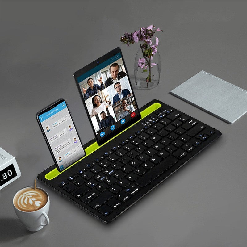 Slim Portable Wireless Keyboard Bowlift