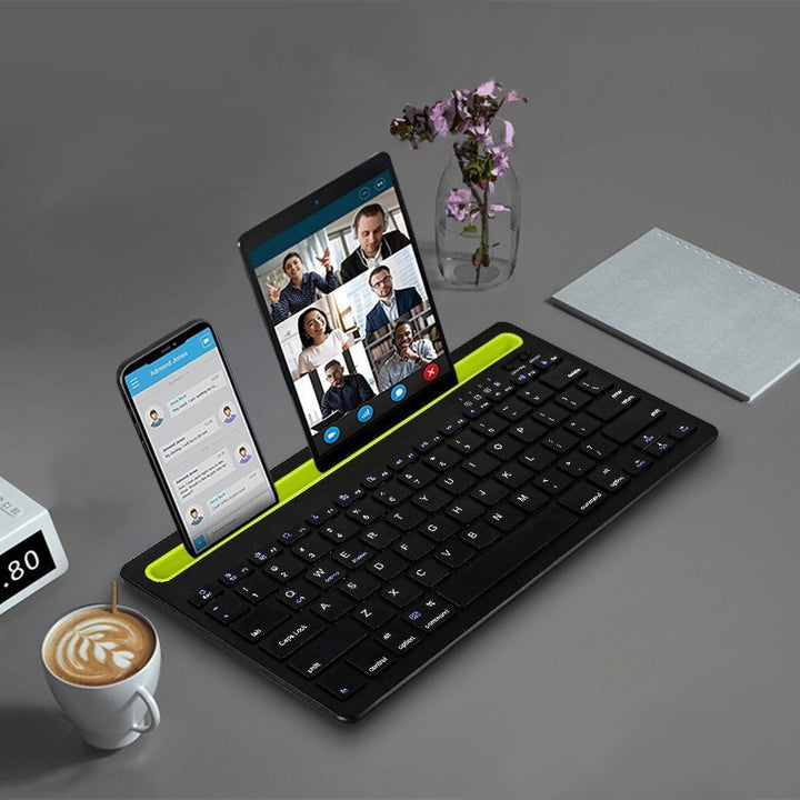 Slim Portable Wireless Keyboard Bowlift