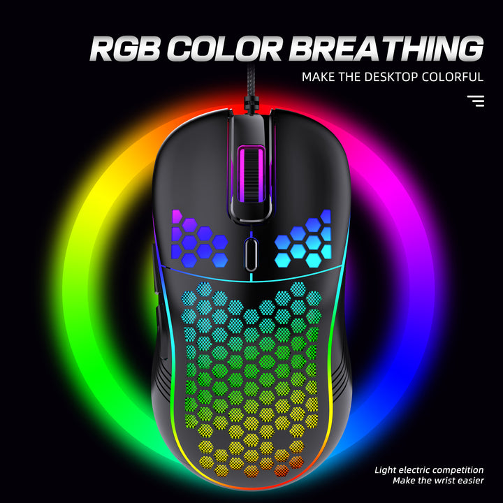 High-Performance RGB Gaming Mouse Bowlift