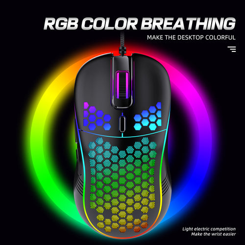 High-Performance RGB Gaming Mouse Bowlift