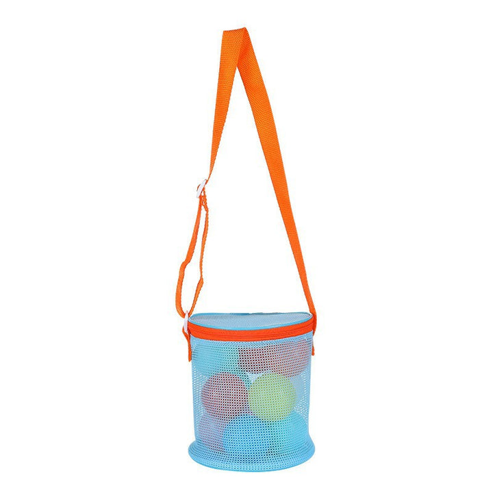 Versatile Beach Bag In Airy Mesh Design Bowlift
