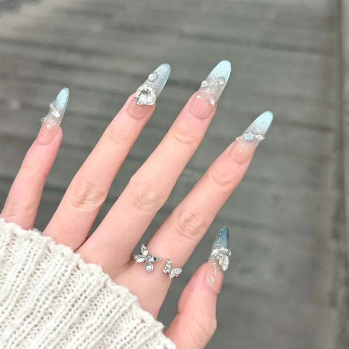 Artistic Floral and Minimalist Press-On Nails Bowlift