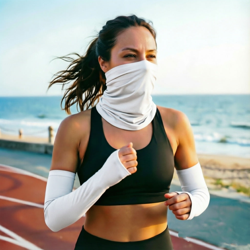 Women's functional sports neck scarf Bowlift