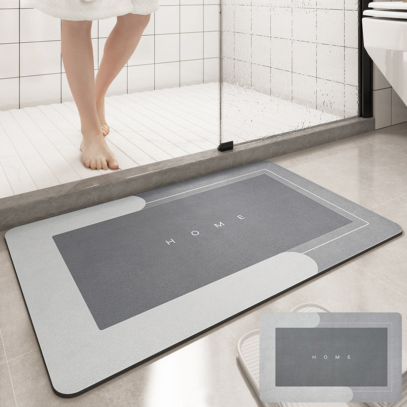 Stylish Water-Resistant Bath Mat Bowlift