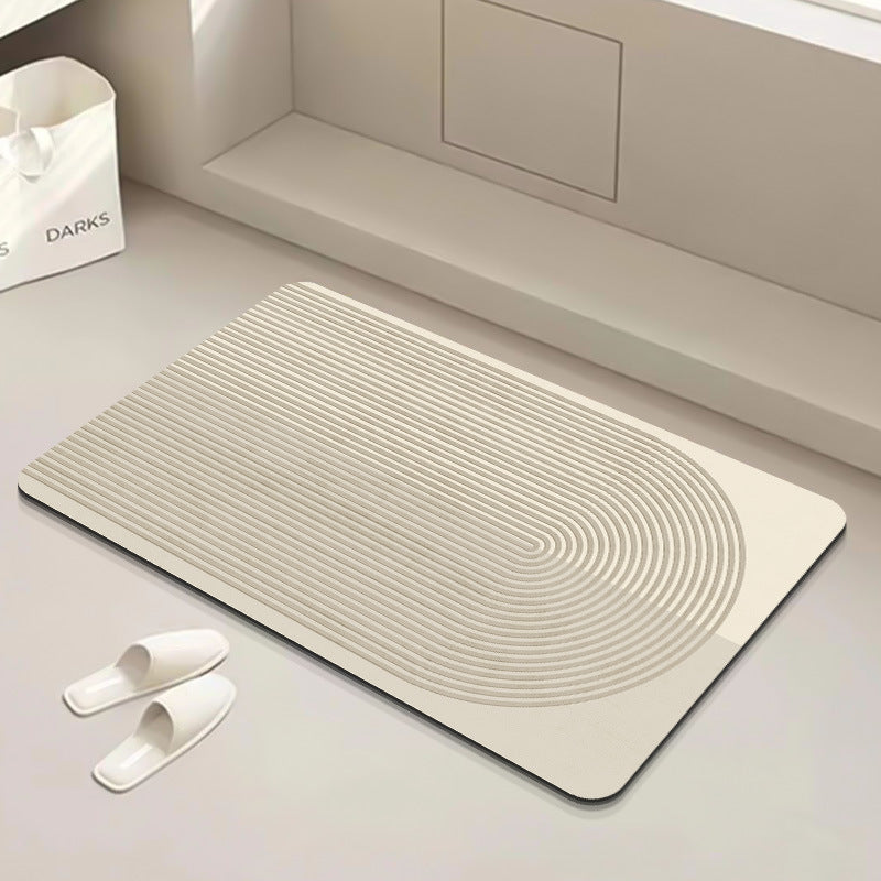 Modern Geometric Bath Mat Bowlift