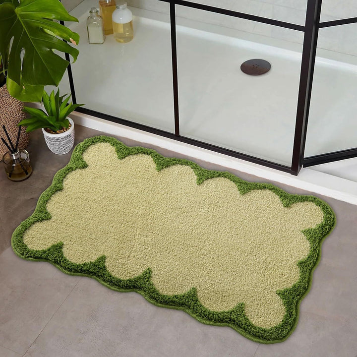 Plush Bathroom Rug Bowlift