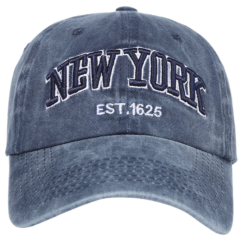 Men's Distressed Embroidered Dad Hat Bowlift