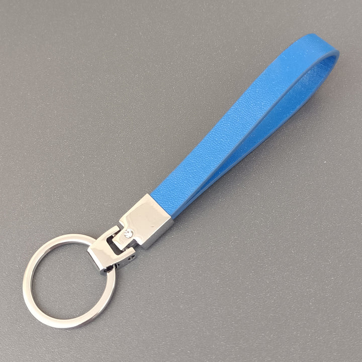 Slim Leather Keyring Bowlift
