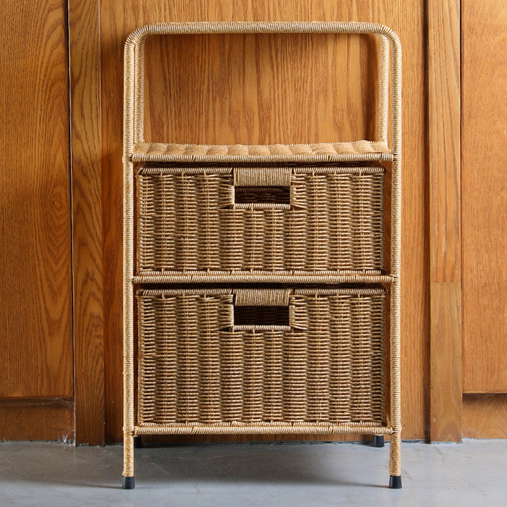 Multi-Tiered Woven Storage Unit Bowlift