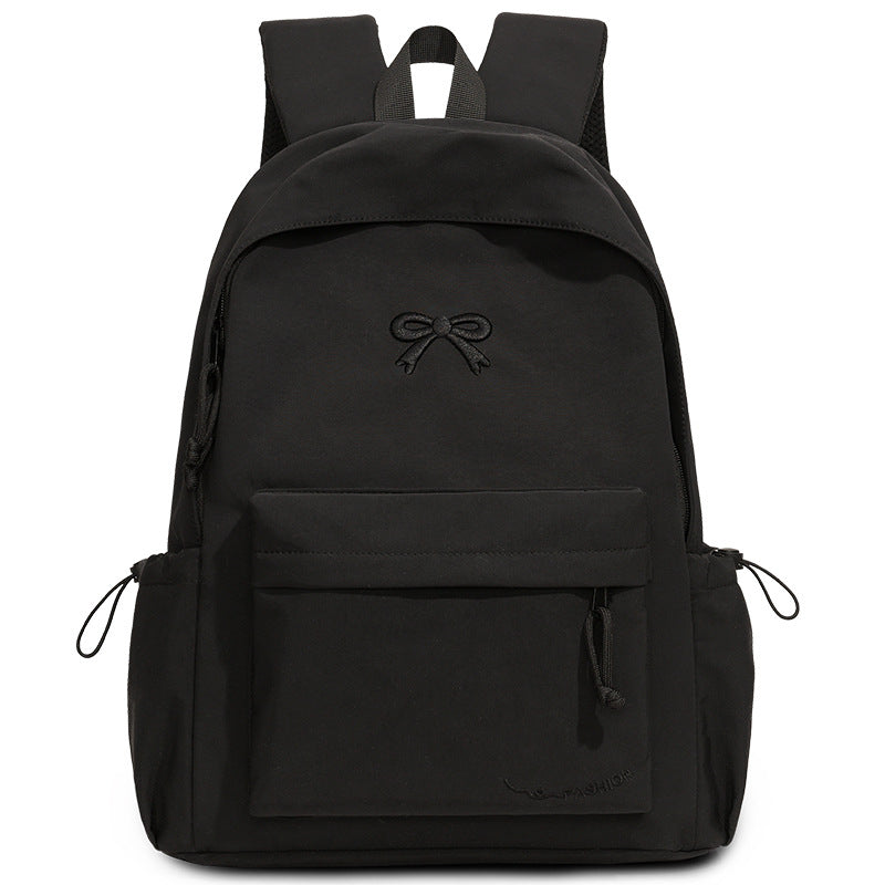 Fashionable backpack with practical outer pockets Bowlift