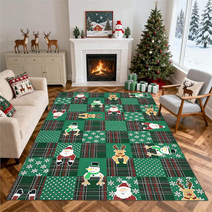 Christmas-Themed Area Rug Bowlift