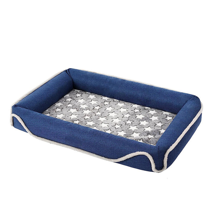 Orthopedic Dog Bed with Star Pattern