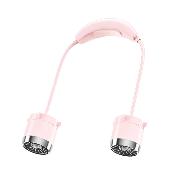 Ladies Portable Neck Fan with Flexible Airflow Control Bowlift