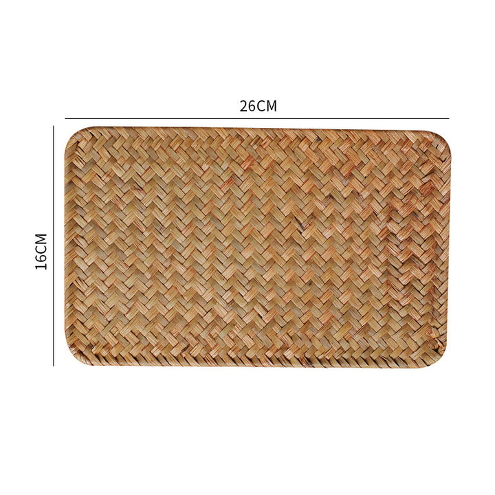 Artisan Woven Serving Tray Bowlift