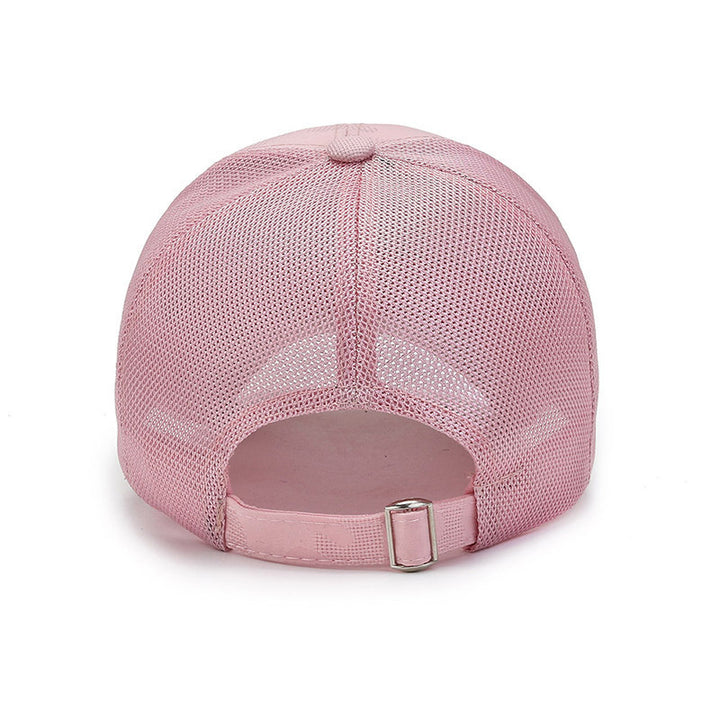 Women's Sporty Trucker Cap with Breathable Mesh Back Bowlift