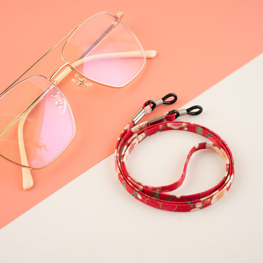 Floral Patterned Eyewear Lanyard Bowlift