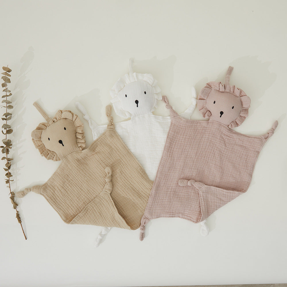 Soft Cotton Bunny Lovey Blanket Bowlift