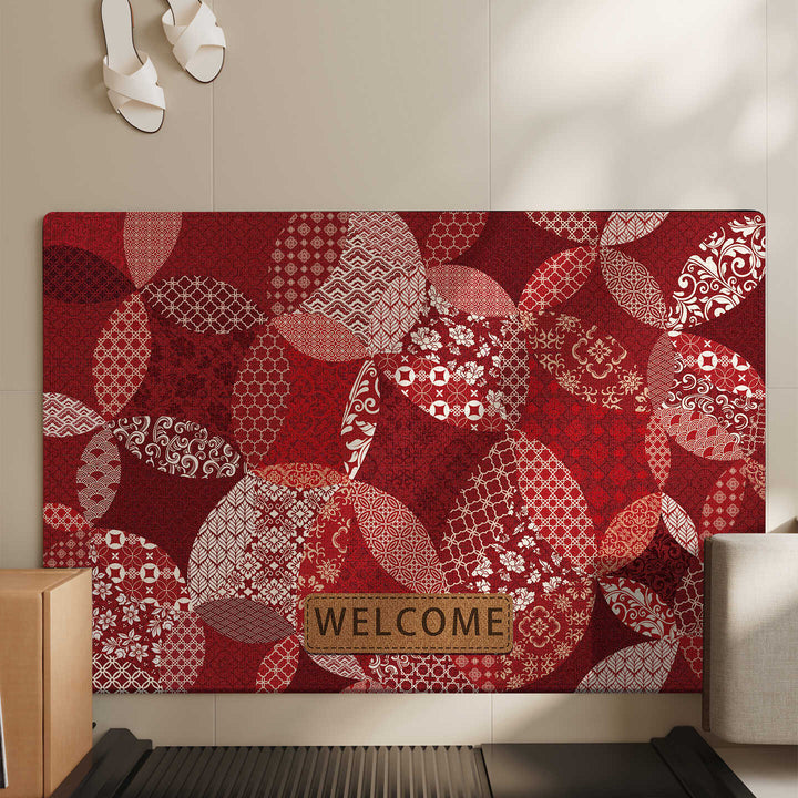 Artistic Patchwork Area Mat