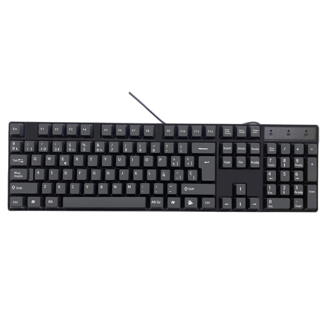 Compact Wired Keyboard Bowlift