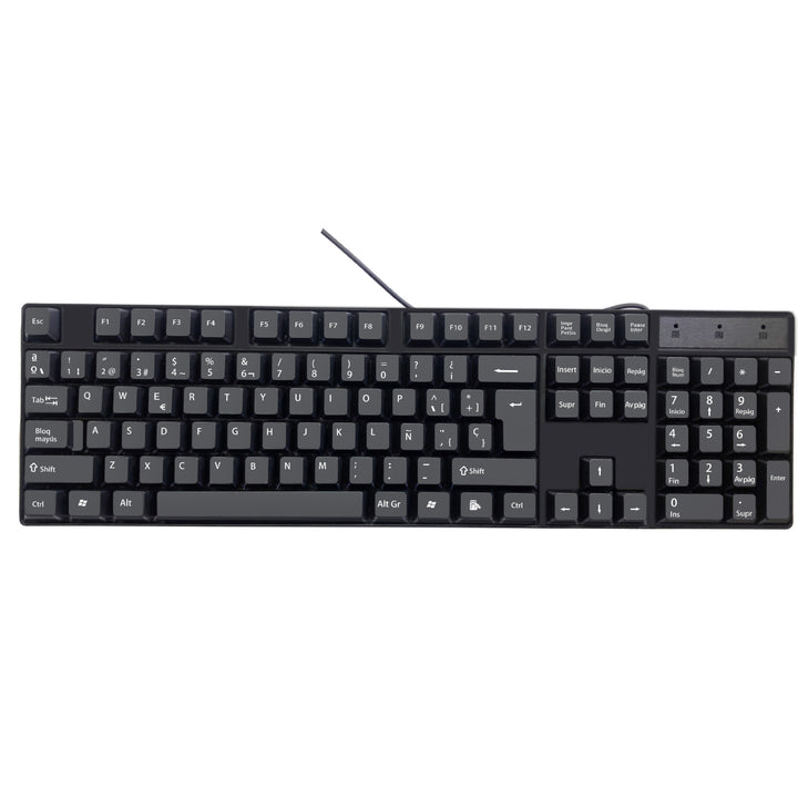 Compact Wired Keyboard Bowlift