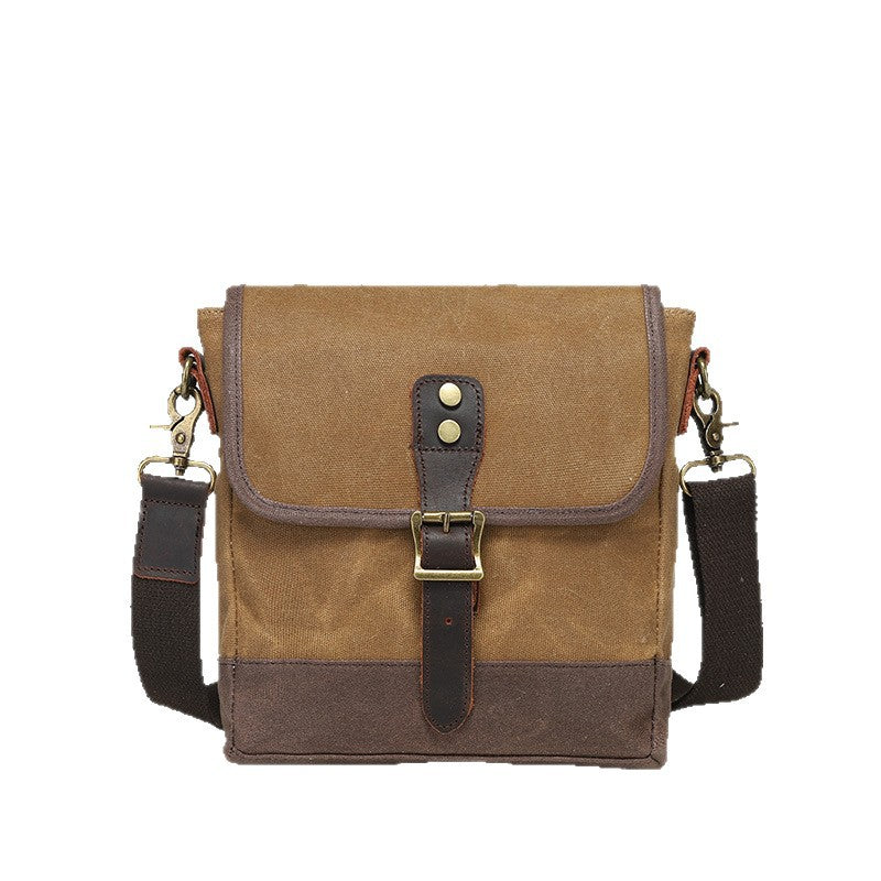Retro Canvas Shoulder Bag Bowlift