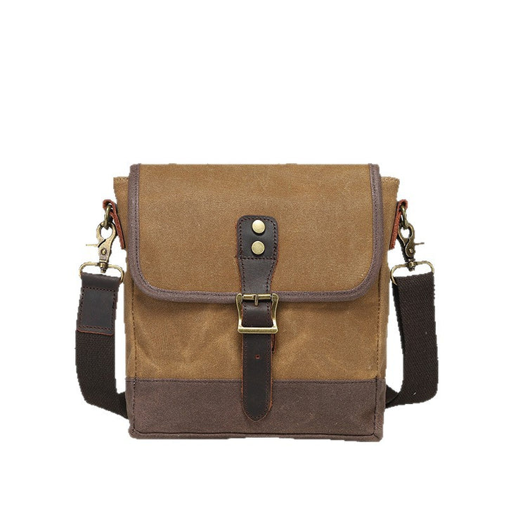 Retro Canvas Shoulder Bag Bowlift