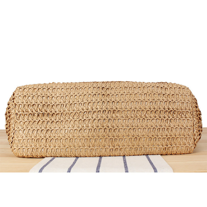 Braided beach bag with sturdy carrying handles Bowlift