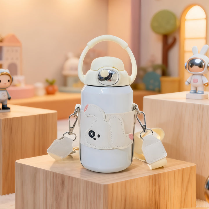 Ladies insulated bottle with cute rabbit design Bowlift
