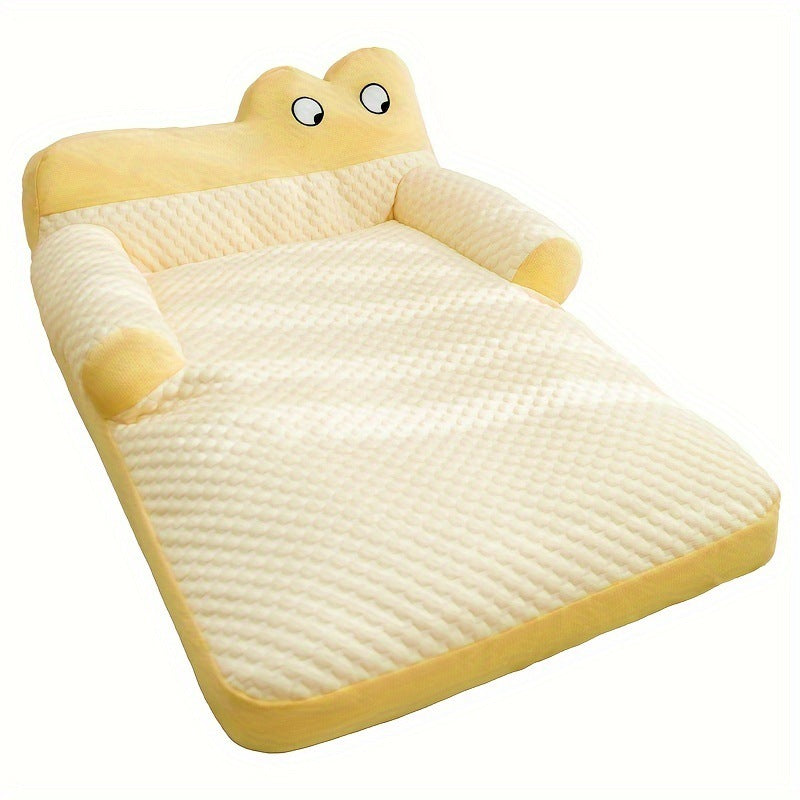 Fun-Shaped Plush Dog Bed