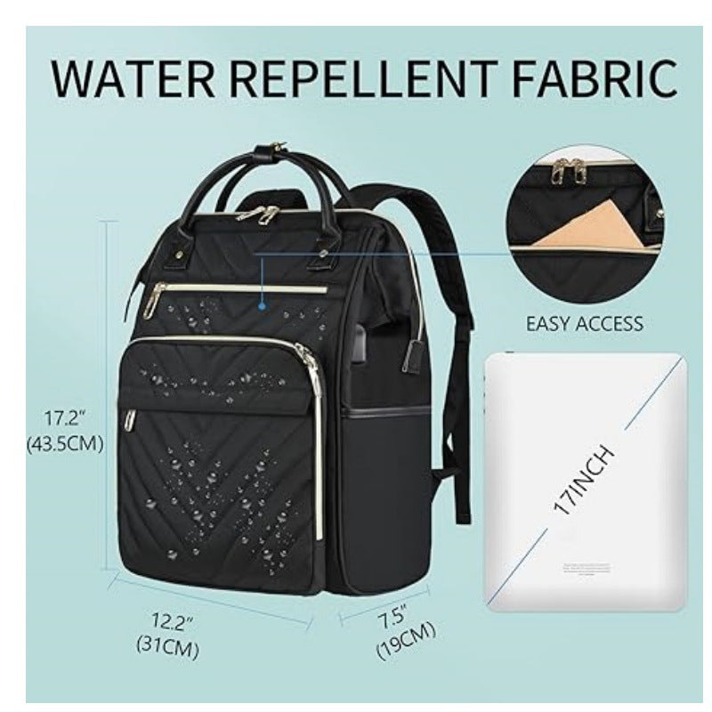 Ergonomic backpack with multiple compartments and luxurious details Bowlift