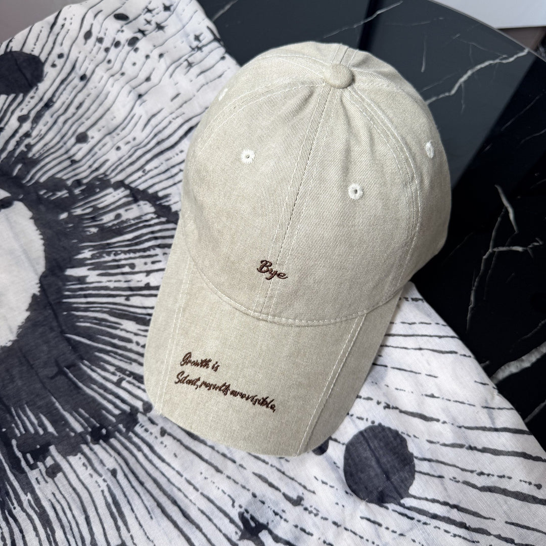 Women's Casual Distressed Cotton Baseball Cap Bowlift