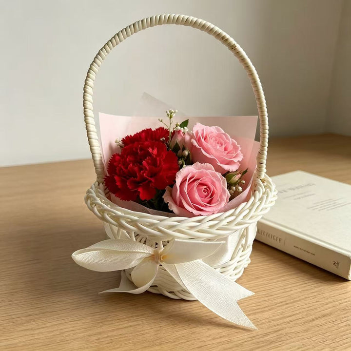 Decorative Handwoven Gift Basket Bowlift