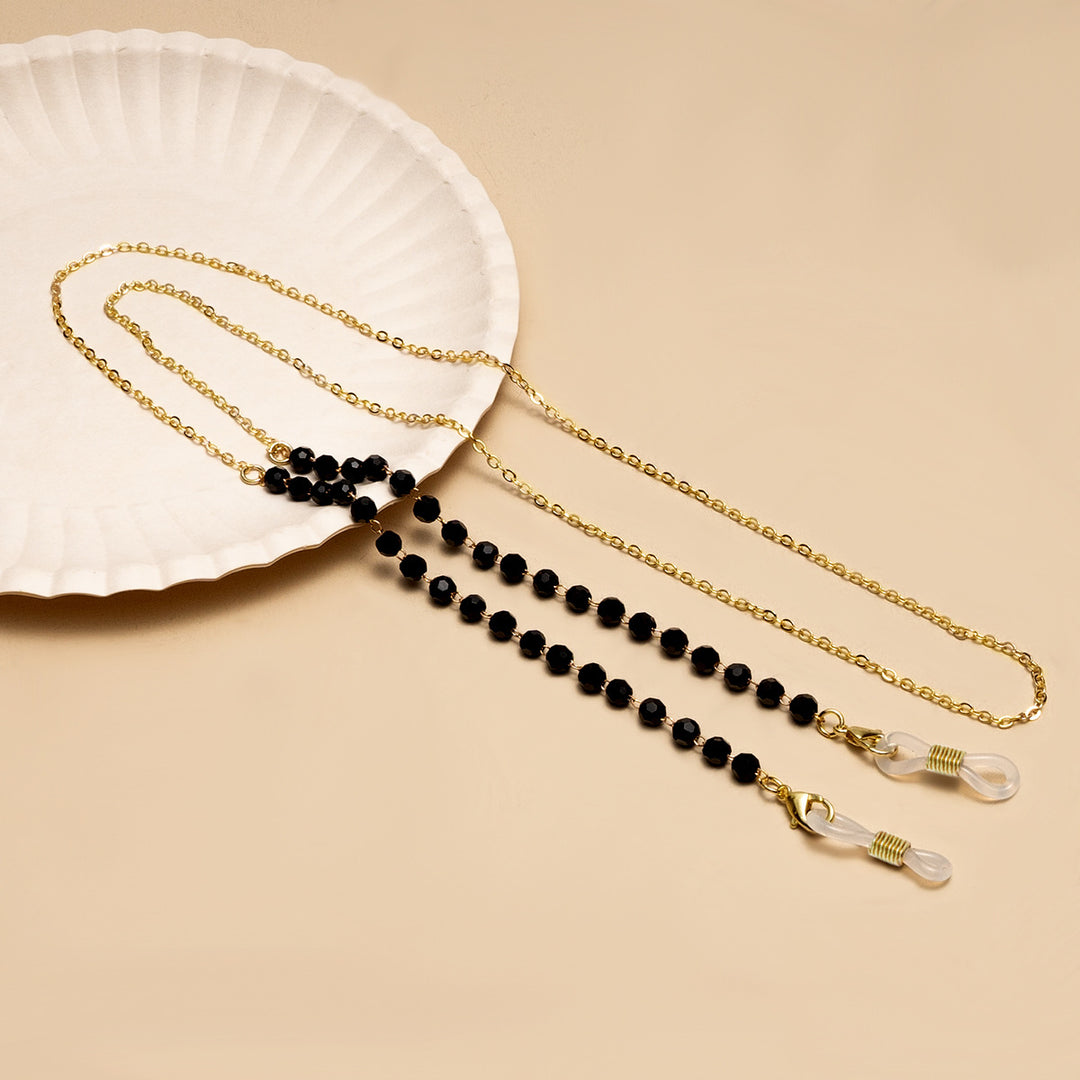 Elegant Beaded Glasses Chain Bowlift