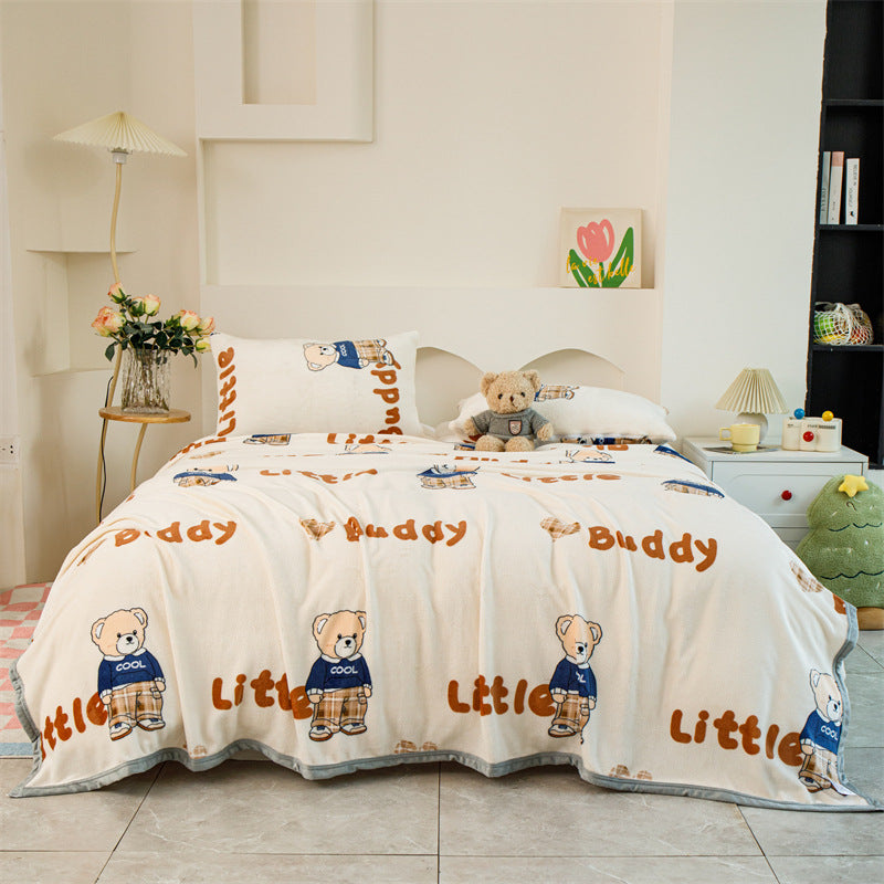 Women Patterned Blanket made of Soft Cotton Bowlift