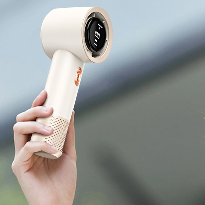 Women Portable High-Performance Fan with Digital Speed Display Bowlift