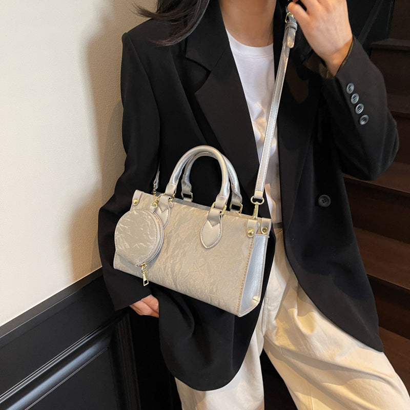 Chic Structured Satchel Bowlift