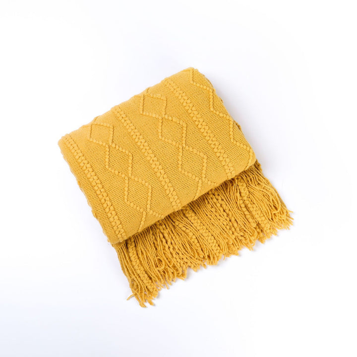 Textured Knit Scarf Bowlift
