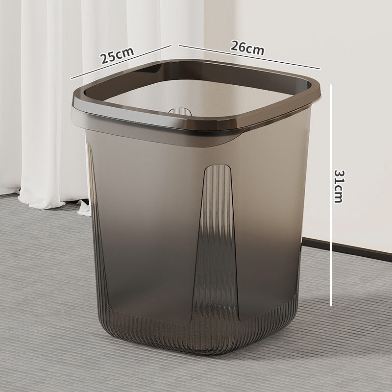 Ladies modern and elegant waste bin with non-slip bottom and ergonomic handle Bowlift