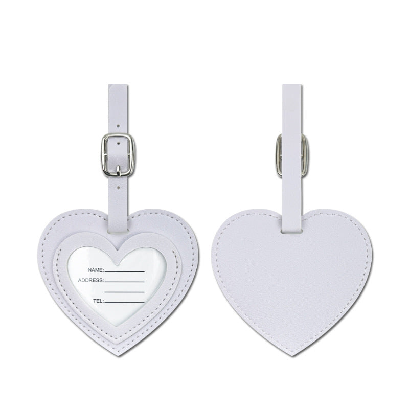 Heart-Shaped Luggage Tag Bowlift