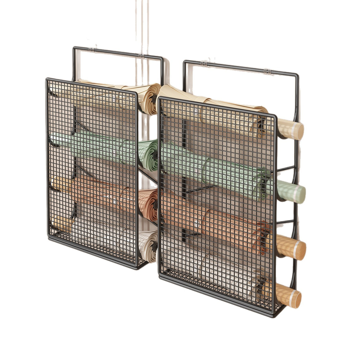 Wall-Mounted Rolled Paper Organizer Bowlift