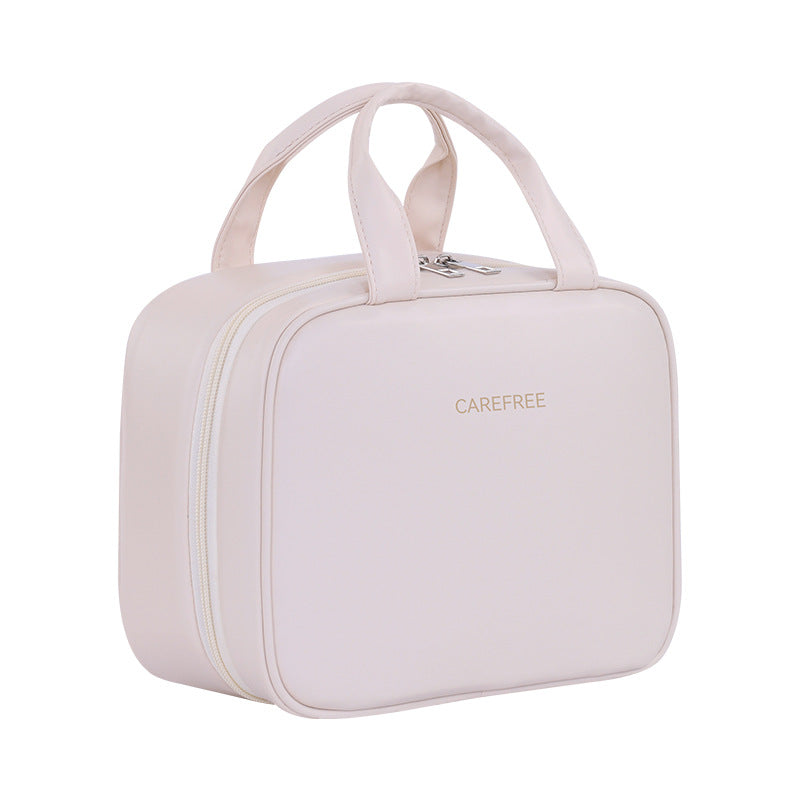Cosmetic Transport Bag With Practical Compartment Design Bowlift