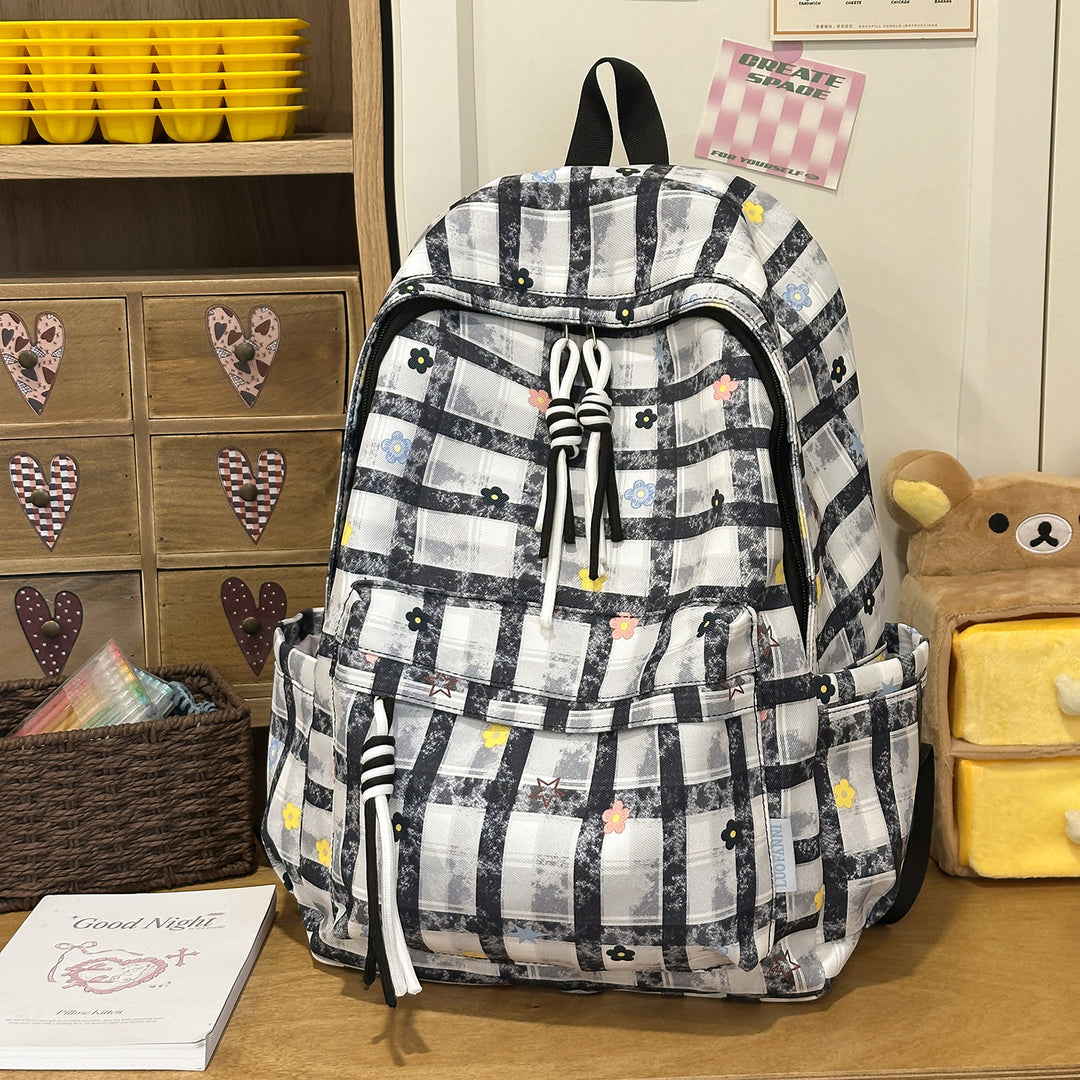 Floral Patterned Everyday Backpack Bowlift